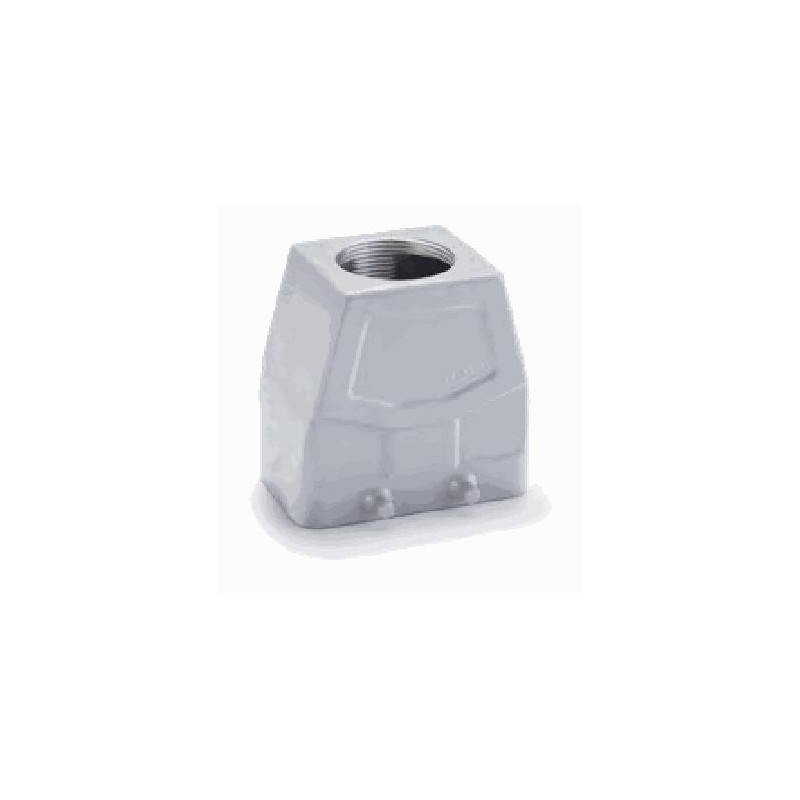 Capot 10B, Aluminium moulé sous pression, Alliage de zinc moulé, IP67, Sortie verticale, M25